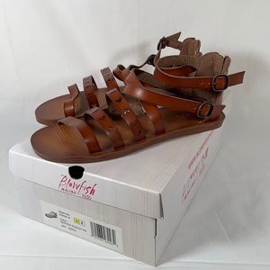 Blowfish Doda-K Girls Youth Sandal, Brown, Size 4